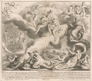Die Prima Macchina für die Chinea von 1743: Venus Genetrix