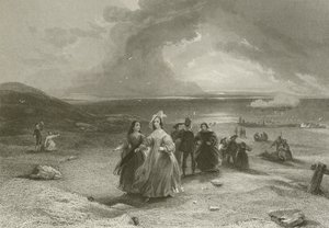 Die Königin in Burlington von after George Cattermole