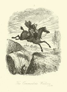 Illustration für Peregrine Pickle von Tobias Smollett von after George Cruikshank