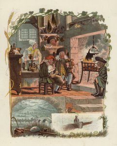 Illustration für Tam OShanter von Robert Burns von after George Cruikshank