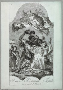 Martyrium des Heiligen Stephanus von after Giovanni Battista Tiepolo