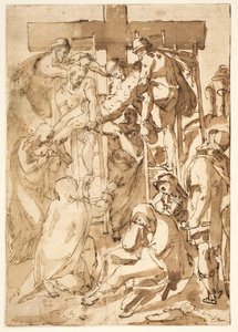 Die Kreuzabnahme von after Girolamo Muziano