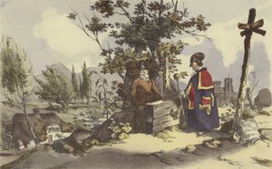 Ein Pranger von after Henri Bonaventure Monnier