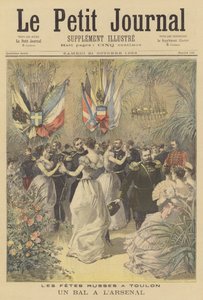 Ein Ball im Arsenal von Toulon von after Henri Meyer