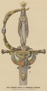 Ehrenschwert an Major Jean-Baptiste Marchand verliehen von after Henri Meyer