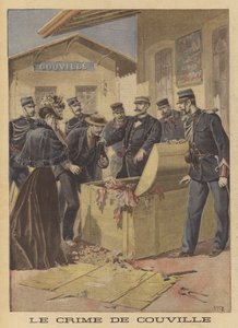 Das Verbrechen von Couville von after Henri Meyer