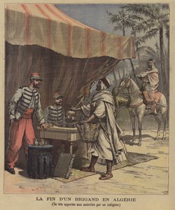 Das Ende eines Banditen in Algerien