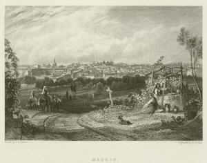 Madrid von after John Frederick Lewis