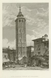 Der Schiefe Turm von Saragossa von after John Frederick Lewis