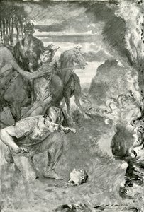 Beowulf findet den Kopf von Aschere