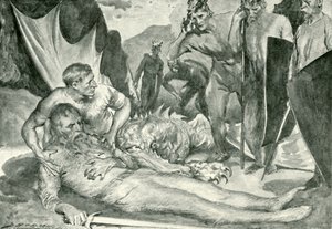 Der Tod von Beowulf