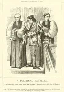 Ein politischer Vergleich von after John Tenniel