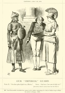 Unsere kaiserliche Garde von after John Tenniel