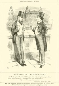 Nachgiebige Regierung von after John Tenniel