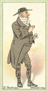 Dr Portman, Pendennis (Chromolitho) von after Joseph Clayton Clarke