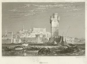 Rhodos von after Joseph Mallord William Turner