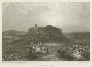 Die Akropolis, Athen von after Joseph Mallord William Turner