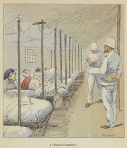 Im Krankenhaus von Ankaboka von after Louis Charles Bombled
