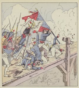 Bonaparte an der Brücke von Arcole