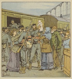 Einschiffung der Freischärler von Paris