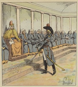 Junot bedroht den Senat von Venedig
