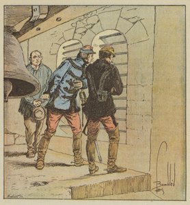General Chanzy im Glockenturm von Terminiers