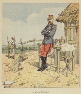 General Metzinger von after Louis Charles Bombled