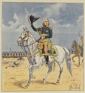 Marschall Bessieres von after Louis Charles Bombled