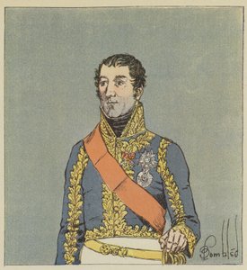 Marschall Mortier von after Louis Charles Bombled