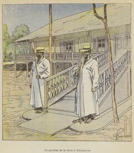 Der Pavillon der Königin in Tananarive