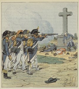 Drei Viertel des französischen Adels wurden so zerstört von after Louis Charles Bombled