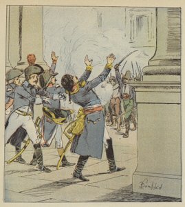 Tod von Duphot von after Louis Charles Bombled