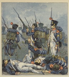 Wagram wurde als blutige Schlacht zitiert von after Louis Charles Bombled