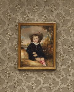 Porträt von Johann II., Fürst von Liechtenstein, als Kind, 1844