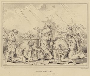 Noahs Opfer, Genesis