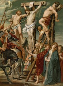 Der Lanzenstoß von after Peter Paul Rubens