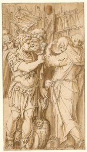Szene aus der römischen Geschichte von after Polidoro da Caravaggio