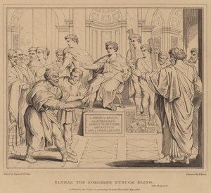 Elymas der Zauberer wird blind, Apostelgeschichte