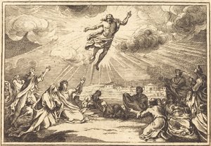 Die Himmelfahrt von after Sébastien Le Clerc I