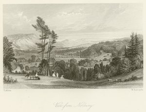 Blick von Norbury von after Thomas Allom