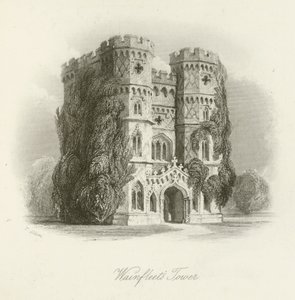 Wainfleets Turm von after Thomas Allom