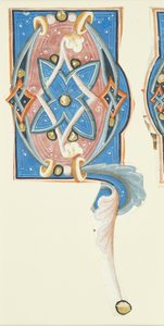 Ornamentiertes Initial Q