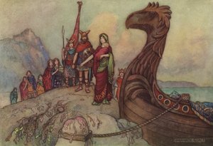 Geoffrey Chaucer, Die Geschichte des Rechtsgelehrten von after Warwick Goble