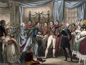 Nachricht von der Schlacht von Ligny, 1818