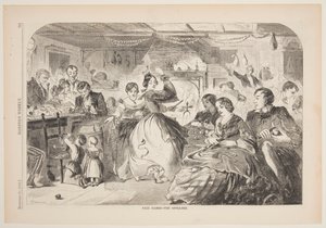 Herbstspiele – Das Apfelfest von after Winslow Homer