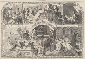 Erntedankfest, 1860 - Die zwei großen Klassen der Gesellschaft von after Winslow Homer