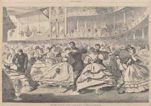 Der große russische Ball an der Musikakademie, 5. November 1863