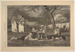 Die Mittagspause von after Winslow Homer