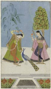 Zwei Frauen und ein Pfau, Gujara Ragini