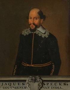 Porträt von Jacques Specx, Generalgouverneur der Niederländischen Ostindien-Kompanie